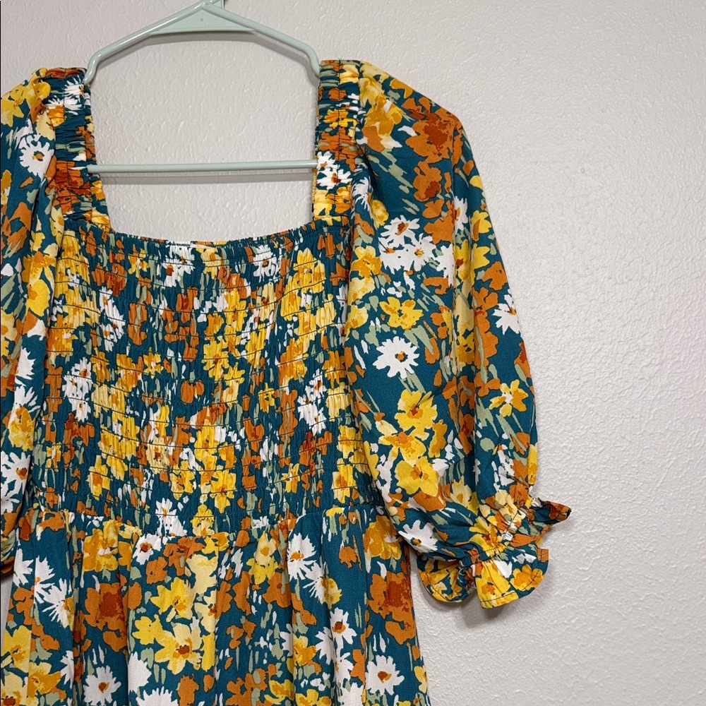 Jessica Simpson Colorful Patterned Dress - Picture 3 of 4